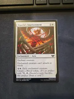MTG Innistrad Crimson Vow Sigarda's Imprisonment 035/277 - Image 1