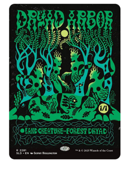 Dryad Arbor - Prints Charming Secret Lair MTG - Image 1