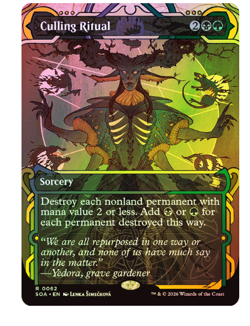 Culling Ritual - Foil Secrets of Strixhaven MTG - Image 1