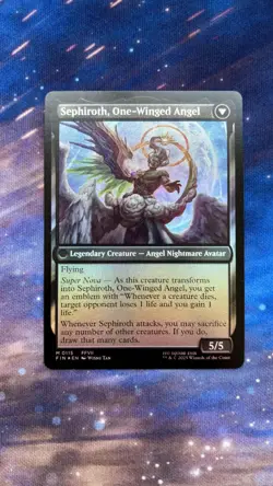 Sephiroth, Fabled SOLDIER/ Sephiroth, One-Winged Angel (Foil) (FIN) - Image 2