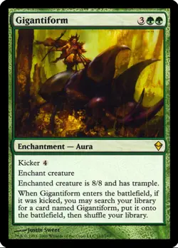 X 1 Gigantiform NM-M Zendikar 249 MTG Magic The Gathering - Image 1