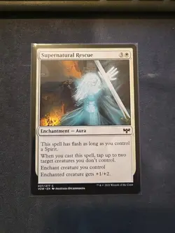 MTG Innistrad Crimson Vow Supernatural Rescue 037/277 Magic the Gathering - Image 1