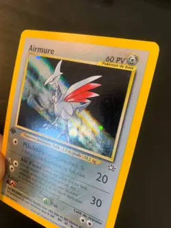 Carte Pokemon : Airmure 13/111 Neo Genesis Edition 1 Wizards Francaise - Image 3