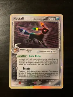 Carte Pokemon : Noctali 17/113 Holo Ex Especes Delta Francaise - Image 1