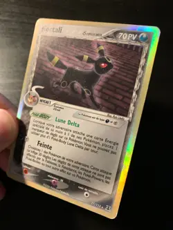 Carte Pokemon : Noctali 17/113 Holo Ex Especes Delta Francaise - Image 3