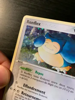 Carte Pokemon : Ronflex 15/112 HOLO Ex Rouge Feu Vert Feuille Francaise - Image 3
