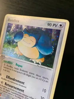 Carte Pokemon : Ronflex 15/112 HOLO Ex Rouge Feu Vert Feuille Francaise - Image 4