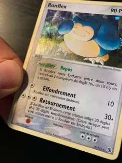 Carte Pokemon : Ronflex 15/112 HOLO Ex Rouge Feu Vert Feuille Francaise - Image 5