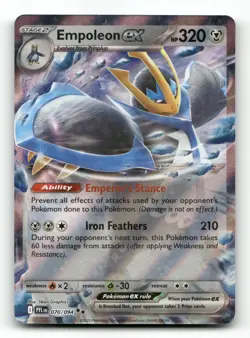Empoleon ex 070/094 - Phantasmal Flames - Pokemon Card NM/M - Image 1
