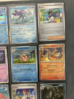 Prismatic Evolutions Reverse And Holo Lot Pokemon Tcg NM - Image 2