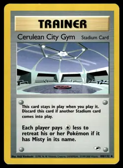 Cerulean City Gym 108/132 Gym Heroes Uncommon Pokemon - Image 1