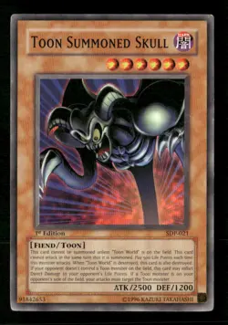 Toon Summoned Skull #SDP-021 Yugioh 1st Edition - Image 1