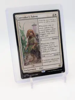 MTG - Caretaker's Talent - Regular Rare #6 - Bloomburrow NM - Image 1