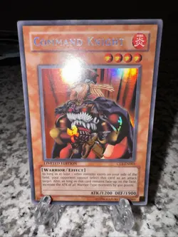 Yu-Gi-Oh! TCG Command Knight CT1-EN003 Secret/Ultra Misprint Error [NM] W - Image 1