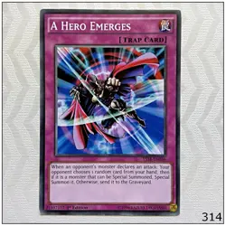 A Hero Emerges - YS14-EN036 - Common 1st Edition Yugioh - Image 1