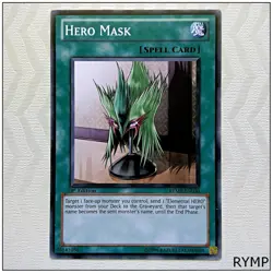 Hero Mask - RYMP-EN030 - Common 1st Edition Yugioh - Image 1