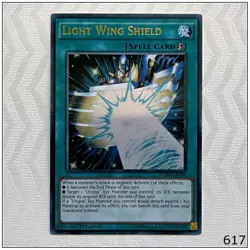 Light Wing Shield - DUSA-EN039 - Ultra Rare 1st Edition Yugioh - Image 1