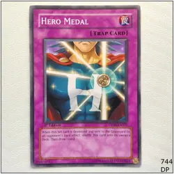 Hero Medal - DP06-EN021 - Common 1st Edition Yugioh - Image 1