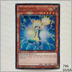 Brohunder - DUSA-EN012 - Ultra Rare 1st Edition Yugioh - Image 1