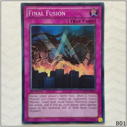 Final Fusion - DRLG-EN018 - Super Rare 1st Edition Yugioh - Image 1