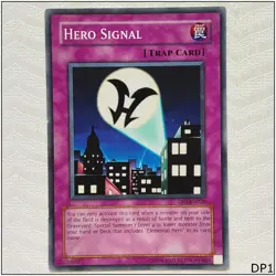 Hero Signal - DP1-EN028 - Common Unlimited Yugioh - Image 1