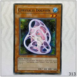 Chrysalis Dolphin - DP03-EN008 - Common 1st Edition Yugioh - Image 1