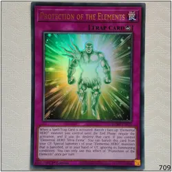 Protection of the Elements - BLMR-EN038 - Ultra Rare 1st Edition Yugioh - Image 1