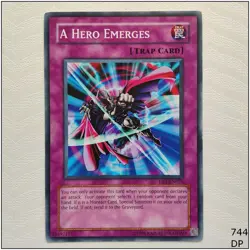 A Hero Emerges - DP1-EN025 - Common Unlimited Yugioh - Image 1