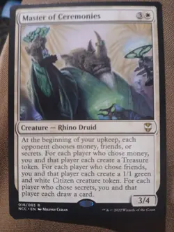 Master of Ceremonies - Near Mint MTG Commander: Streets of New Capenna - Image 1