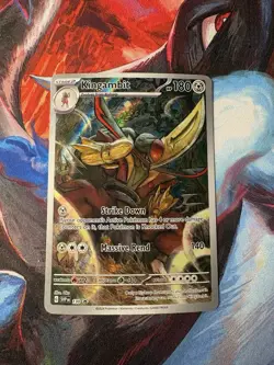 Pokemon Kingambit Stage 2 Promo Holo 180 HP 130 Sv Scarlet Violet English Card - Image 2