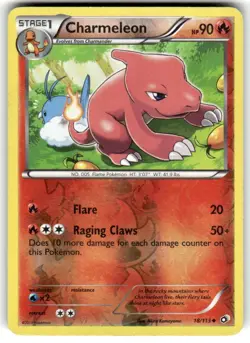 Charmeleon 18/113 Legendary Treasures Reverse Holo MP/LP Pokemon Card - Image 1