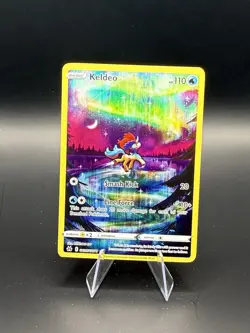Pokemon Keldeo GG07/GG70 Crown Zenith Galarian Gallery Holo Rare Card - Image 1