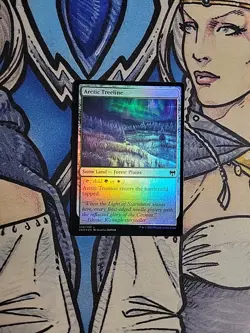 1x Arctic Treeline FOIL - NM/M KHM MTG Magic - Image 1