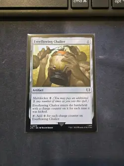 Everflowing Chalice 0278 Non Foil Uncommon LOTR Commander MTG Near Mint - Image 1