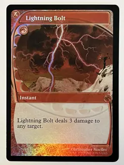 Lightning Bolt Future Sight Foil Promo Secret Lair Festival In A Box MTG NM - Image 1