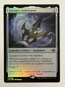 Tarrian's Soulcleaver The Lost Caverns of Ixalan Non-Foil MTG NM - Image 1