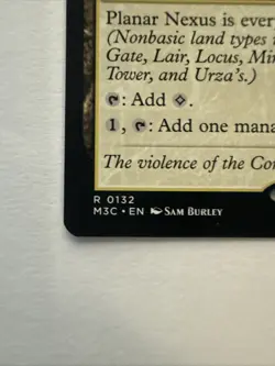 MTG Planar Nexus 0132 Reg Commander: Modern Horizons 3 NM M3C - Image 2