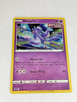 Pokemon TCG LP Oricorio SWSH210 Promo SWIRL 2022 - Image 1
