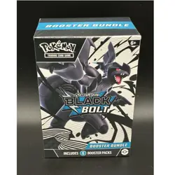 Pokemon TCG Scarlet & Violet—Black Bolt Booster Bundle Box 2025 English - Image 1