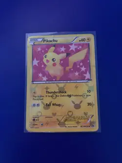 Pokemon Pikachu TCG Holo Card RC7/RC25 Legendary Treasures Radiant Collection - Image 1