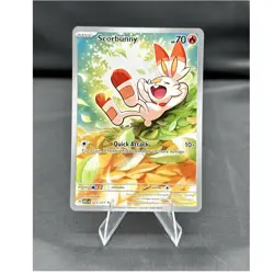 Pokemon tcg ascended heroes Scorbunny 225/217 illustration rare holo English - Image 1