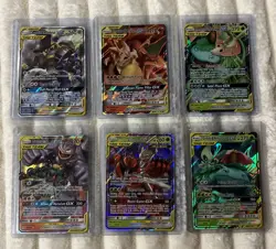 Pokemon Tag Team Lot Of 6x Charizard - Venusaur - Lucario - Machamp - NM/M - Image 1