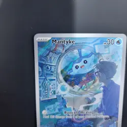 Pokemon TCG Mantyke 189/182 IR Paradox Rift Near Mint Holo - Image 4
