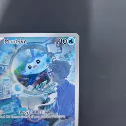 Pokemon TCG Mantyke 189/182 IR Paradox Rift Near Mint Holo - Image 5