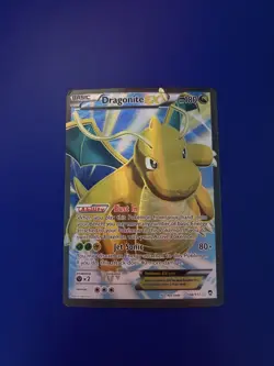 Pokemon TCG Dragonite EX 108/111 XY Furious Fists Ultra Rare Full Art Holo - Image 1