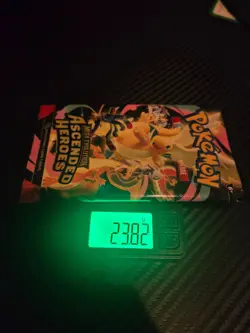 23.82g HEAVY Pokemon Ascended Heroes Booster Pack - Sealed - Potential High Hit! - Image 1