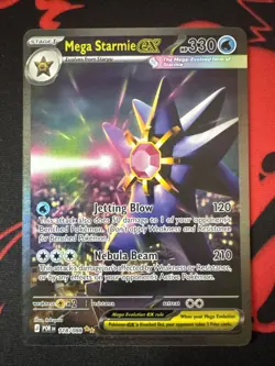 Mega Starmie Ex SIR Perfect Order Pokemon TCG. Very Clean. No Whiting See Pics - Image 1