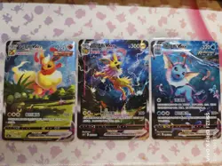 Pokemon S-Chinese Jolteon Flareon Vaporeon Vmax CSHC-003 006 009 - US SELLER - Image 1