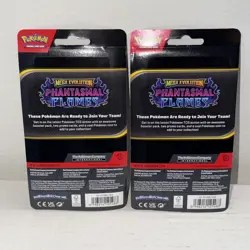 Pokemon TCG Phantasmal Flames - 2x Premium Checklane Blister (Greedent+Magcargo) - Image 2