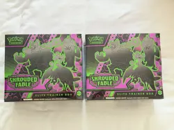 Two 2 Boxes!! Pokemon Shrouded Fable Elite Trainer Box ETB Factory Sealed NEW - Image 1